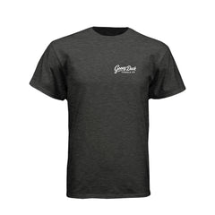 Vintage black Size Isn’t Everything geoduck tee, front view