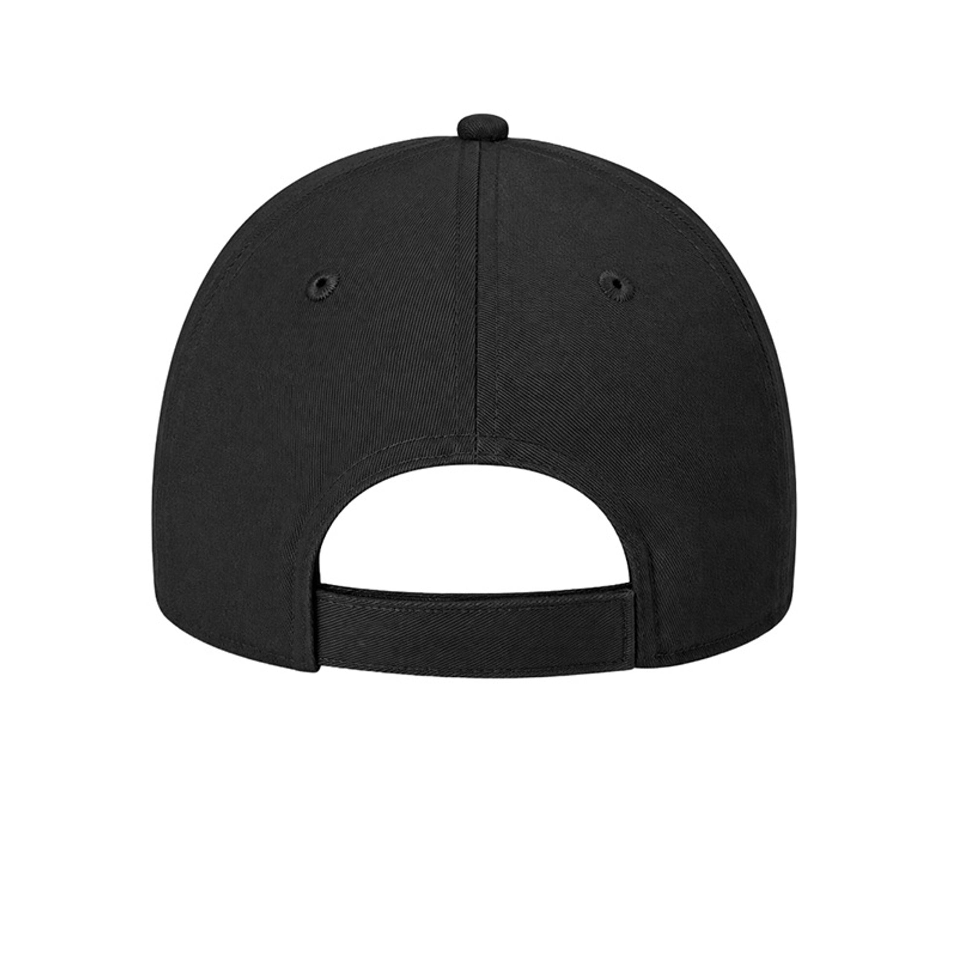 Black Gooey Duck Logo Cap, back view