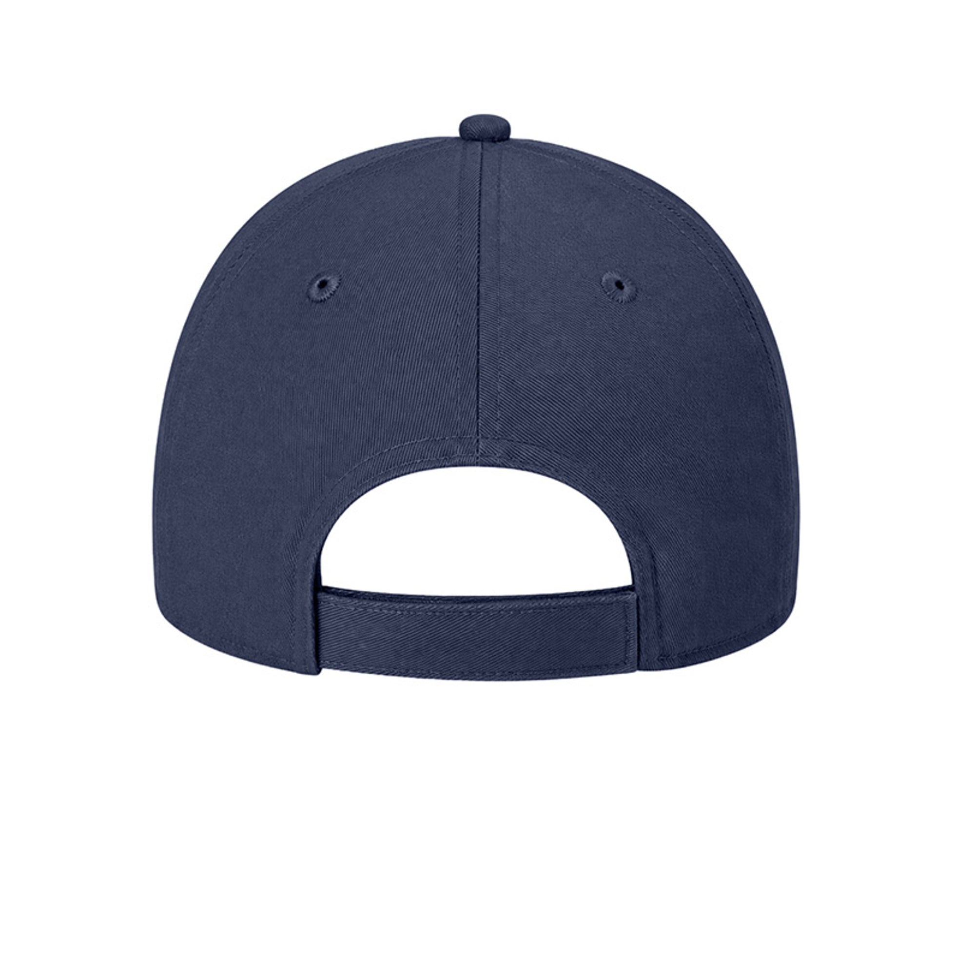 True navy Gooey Duck Logo Cap, back view